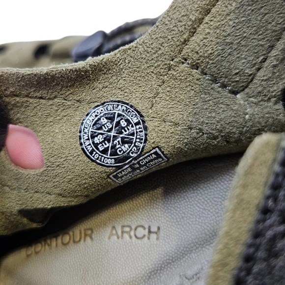 Keen 9 Class 5 Water Sandals Olive Green Waterproof Suede Leather Sport Raft main image 5